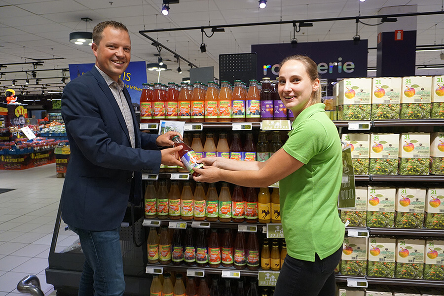 Fruitsappen Verhofstede Carrefour Burcht