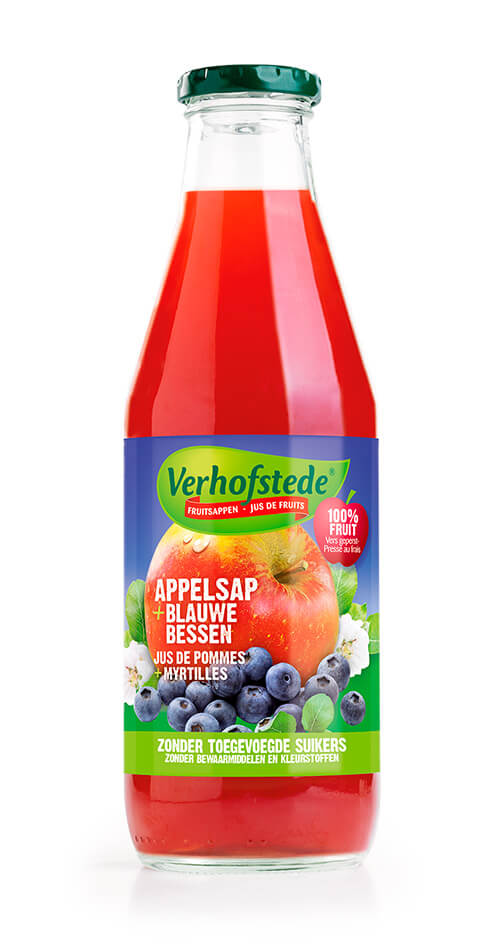 Verhofstede Appelsap met Blauwe bessen